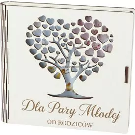 PAMIATKA SLUB PUDELKO 160X150 DRE NER PDSL-011RO - tantis.pl