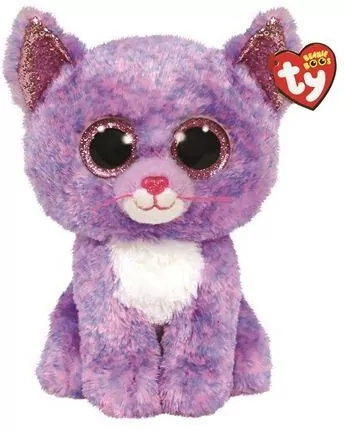 Ty Beanie Boos. Kot lawendowy Cassidy 24 cm - tantis.pl