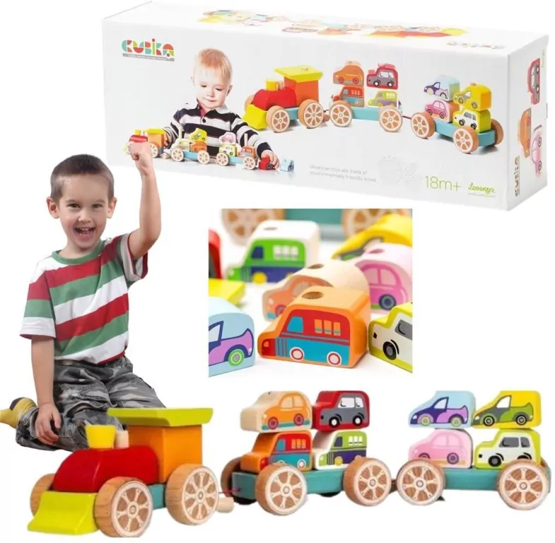 Pociąg z samochodzikami - tantis.pl