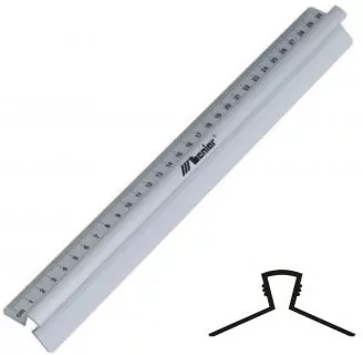 Linijka z uchwytem 30cm - tantis.pl
