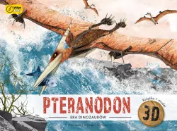 Książka i puzzle 3D. Era dinozaurów Pteranodon