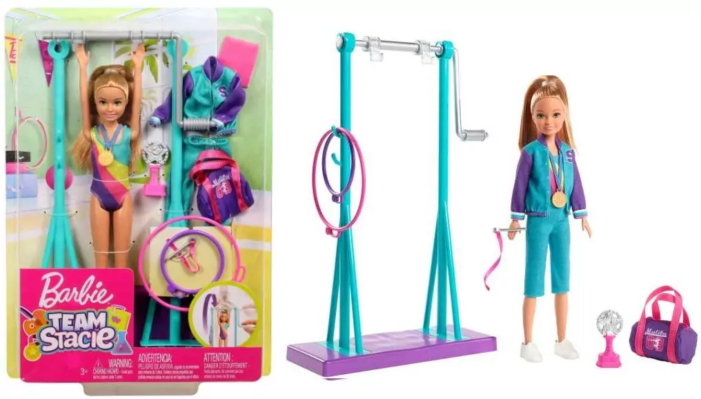 Barbie Starcie Gimnastyczka - tantis.pl