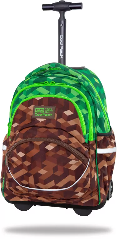 Plecak na kółkach Coolpack. Minecraft - tantis.pl