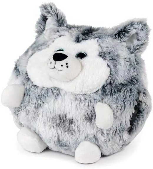 Poduszka Husky i pluszowy ogrzewacz do dłoni - tantis.pl