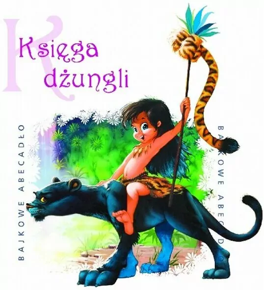 Bajkowe Abecadło - Księga dżungli. Audiobook - tantis.pl