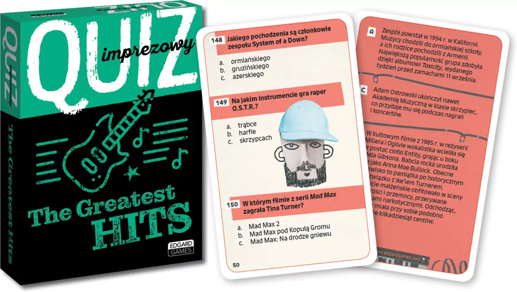 The Greatest Hits. Quiz imprezowy - tantis.pl