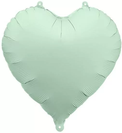 Balon foliowy Serce 45cm zieleń - tantis.pl