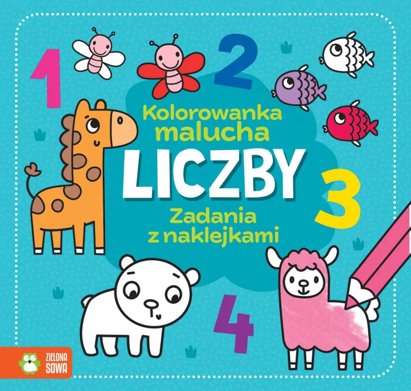 Kolorowanka malucha. Liczby - tantis.pl