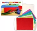 Papier metalizowany krepowany 6 kolorów C5 - tantis.pl