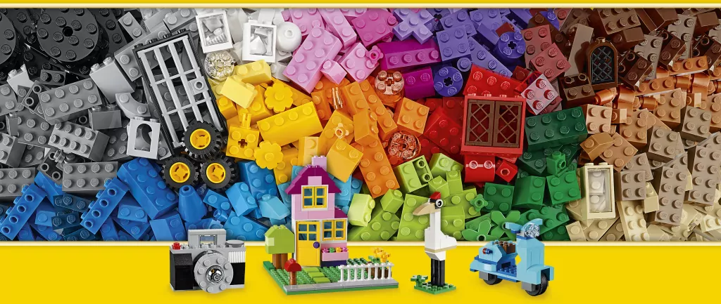 LEGO® Classic. Kreatywne klocki LEGO®, duże pudełko. 10698 - tantis.pl