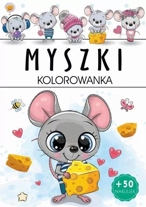 Myszki. Kolorowanka - tantis.pl