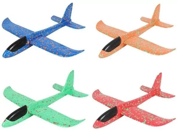 Samolot szybowiec styropianowy 48cm MIX - tantis.pl