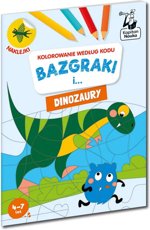 Kapitan Nauka Bazgraki i dinozaury - tantis.pl