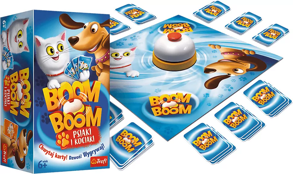Boom Boom Psiaki i Kociaki Trefl - tantis.pl