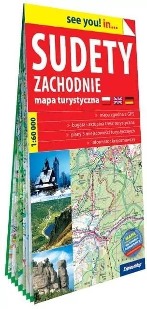 Sudety Zachodnie. Mapa turystyczna 1:60 000 - tantis.pl