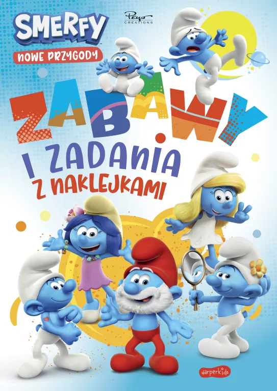 Smerfy. Zabawy i zadania z naklejkami. Nowe przygody - tantis.pl