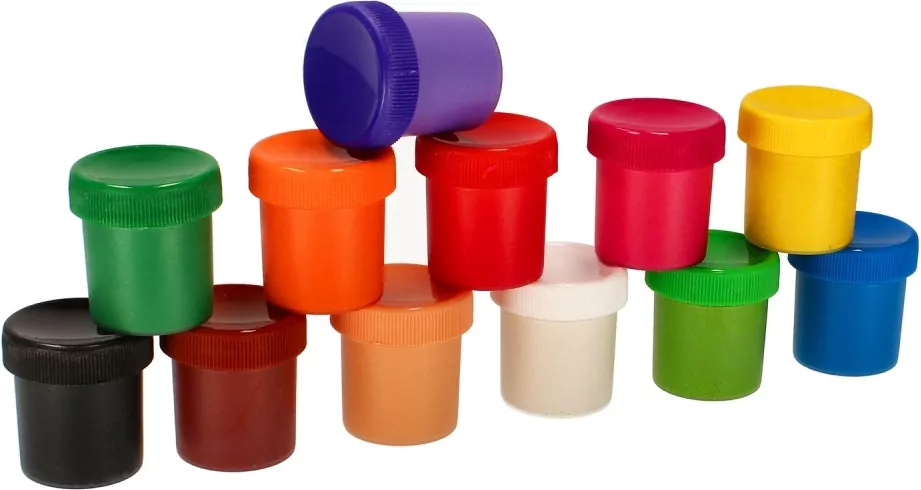 Farby plakatowe Space 20ml, 12 kolorów - tantis.pl