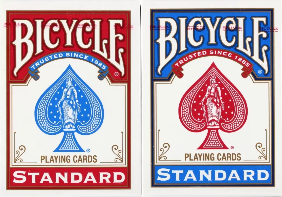 Karty Jumbo Index RB 2 talie Bicycle - tantis.pl