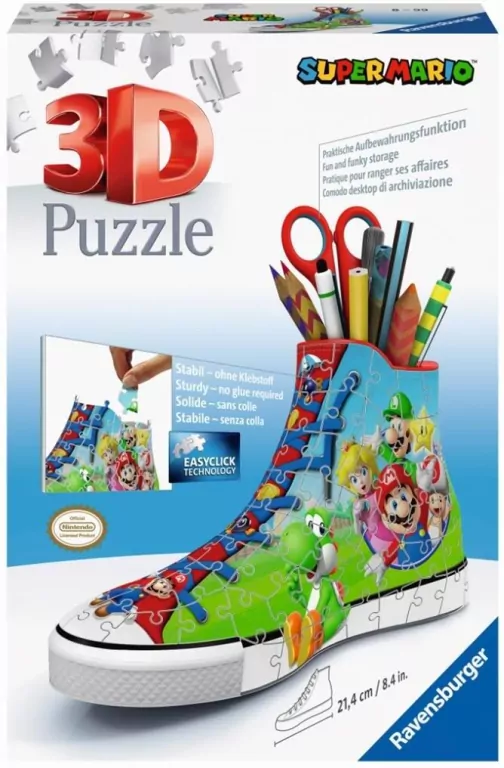 Puzzle 108 3D. Trampek Super Mario - tantis.pl