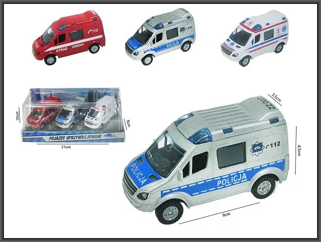 Auta mini van. Pojazdy uprzywilejowane 8cm - tantis.pl