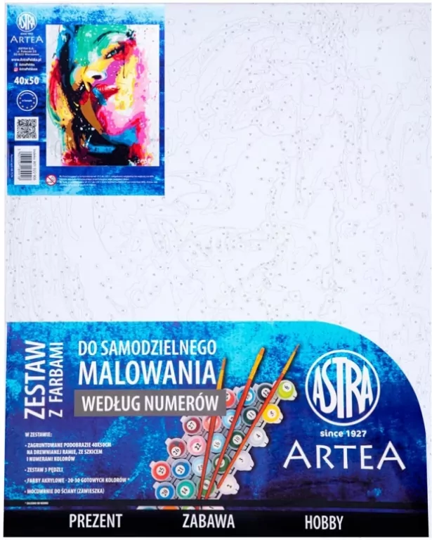 Malowanie po numerach Astra Artea Portret Modern - tantis.pl