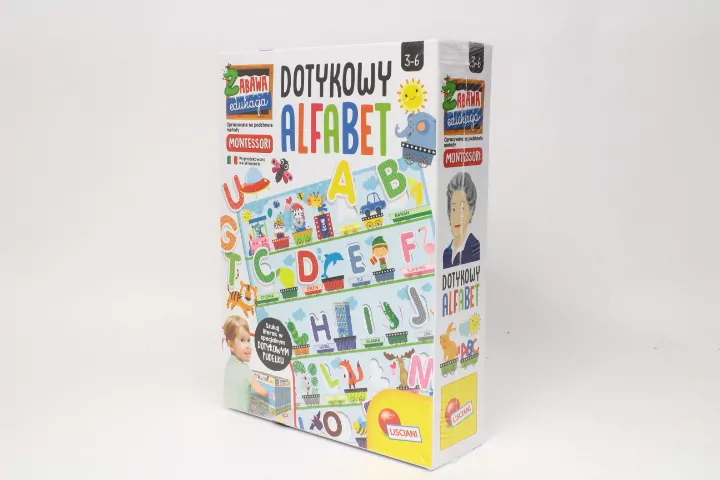 Montessori + Dotykowy alfabet - tantis.pl