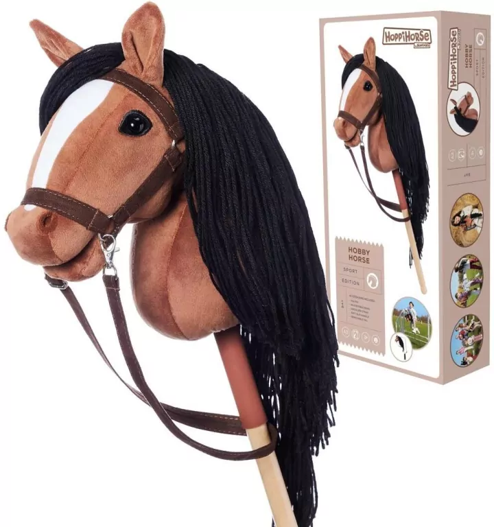Hobby Horse A3 ciemny brąz - tantis.pl