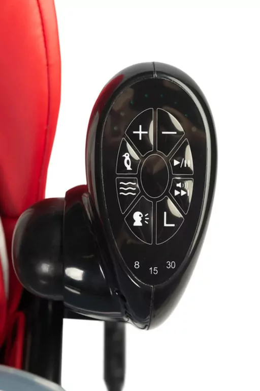 Caretero Krzesełko + huśtawka Indigo czarne wino - tantis.pl