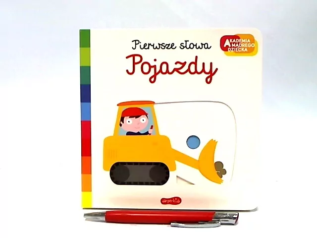 Pojazdy. Pierwsze słowa.  Akademia mądrego dziecka - tantis.pl
