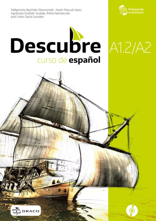 Descubre. Curso de espanol. Podręcznik + CD. Poziom A1.2/A2. Język hiszpański - tantis.pl