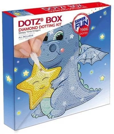 Diamond Dotz Box - Sleepy Dragon - tantis.pl