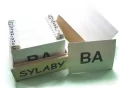 Sylaby. Karty logopedyczne - tantis.pl