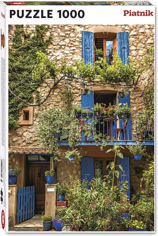 Puzzle 1000 Niebieski Balkon PIATNIK - tantis.pl