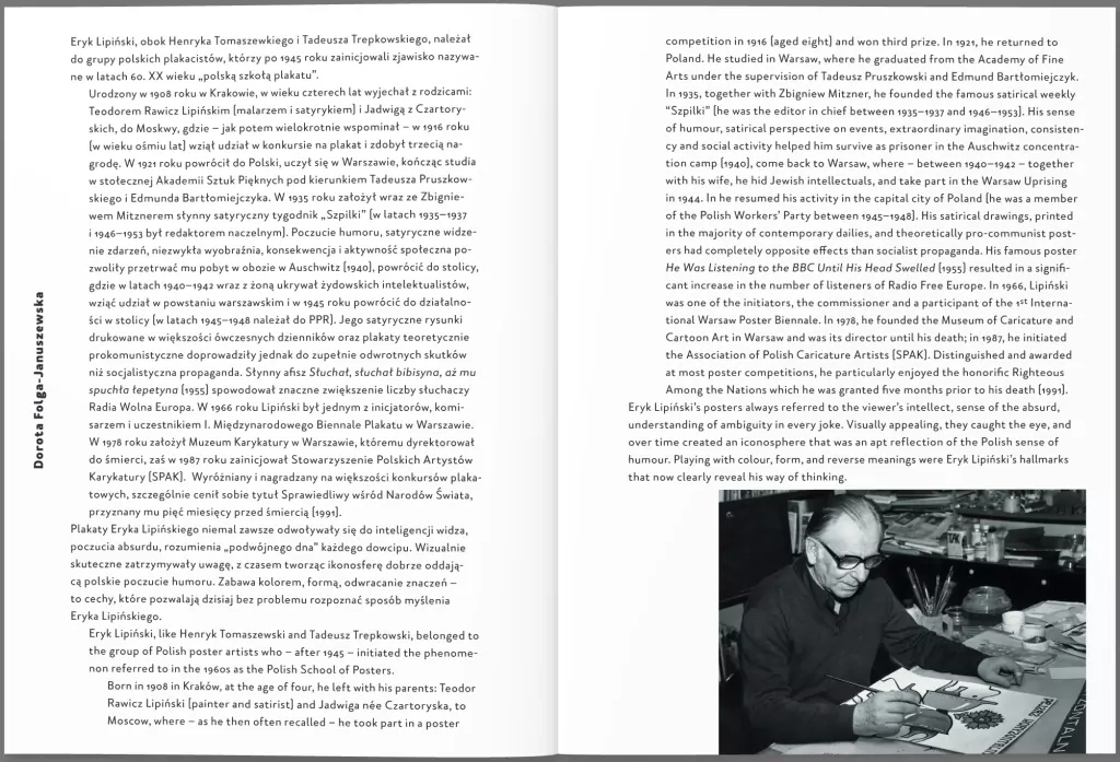 Eryk Lipiński. Plakaty - tantis.pl