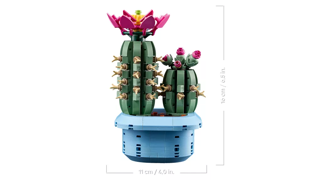 LEGO®. Botanical Collection. Kwitnący kaktus. 11509 - tantis.pl