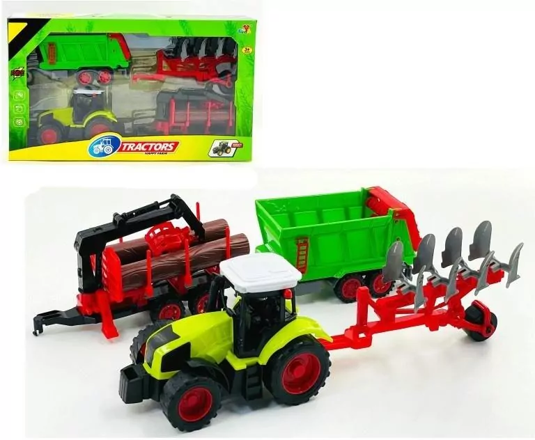 Traktor z maszynami - tantis.pl