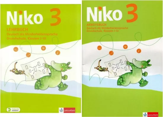 Niko 3. Pakiet: Podręcznik (Lehrbuch) / Ćwiczenia (Arbeitsbuch). Język niemiecki dla klasy I-III szkoły podstawowej.