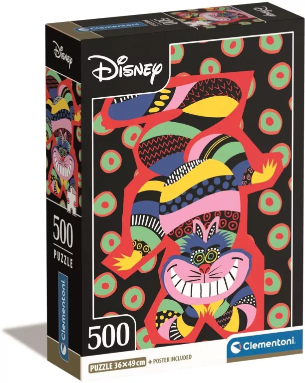 Puzzle 500 Compact The Cheshire Cat - tantis.pl