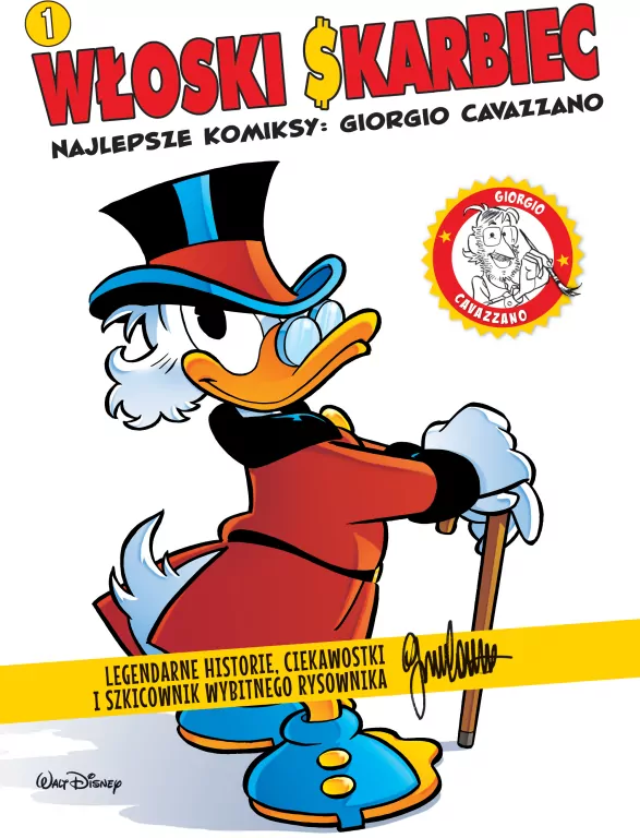 Najlepsze komiksy: Giorgio Cavazzano. Włoski Skarbiec. Tom 1 - tantis.pl