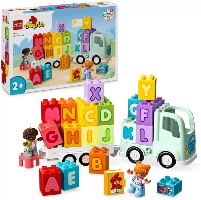 LEGO® Duplo® Town. Ciężarówka z alfabetem 10421 - tantis.pl