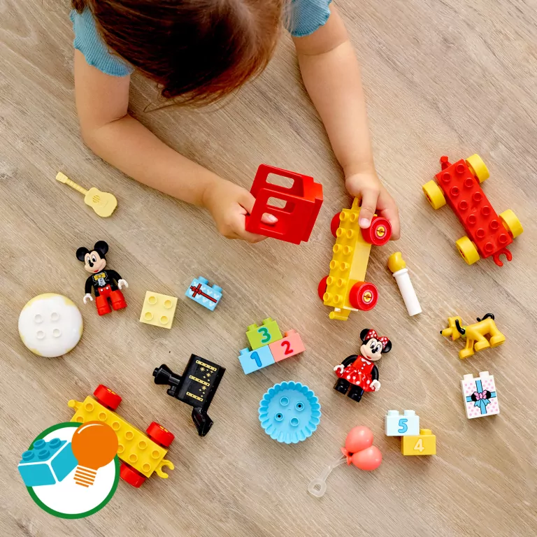 LEGO Duplo Disney. Urodzinowy pociąg myszek Miki i Minnie. 10941 - tantis.pl