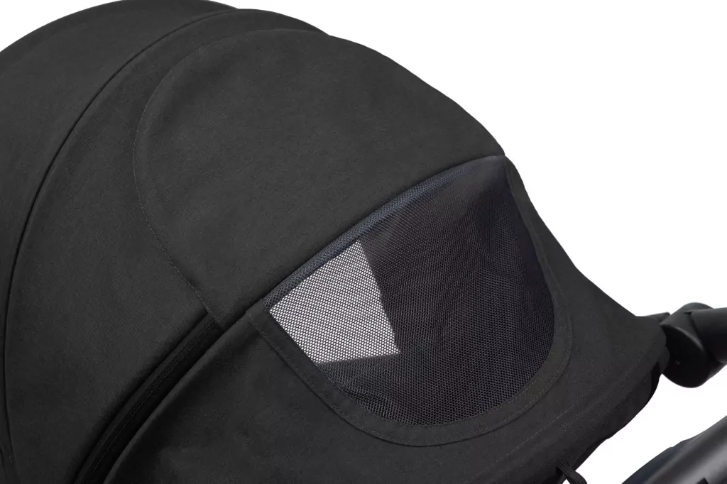 Caretero Elma wózek spacerowy ciemny czarny - tantis.pl