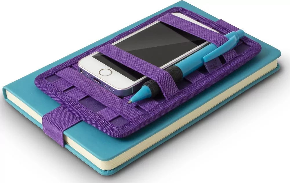 Bookaroo Notebook Tidy Organizer na notes fiolet - tantis.pl