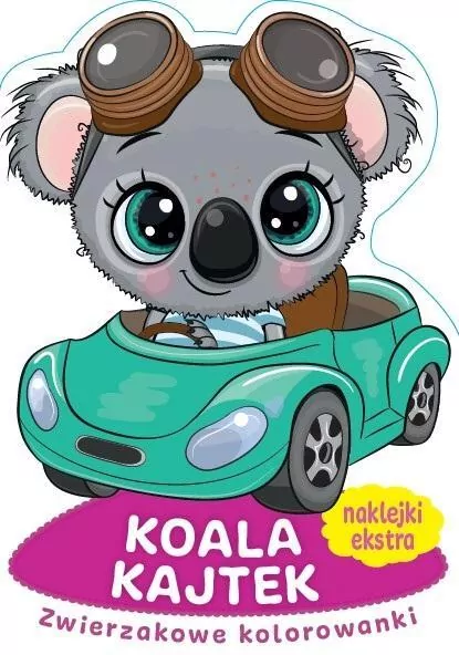 Zwierzakowe kolorowanki. Koala Kajtek - tantis.pl