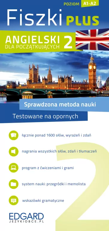 Niemiecki dla początkujących. Fiszki plus 2 - tantis.pl