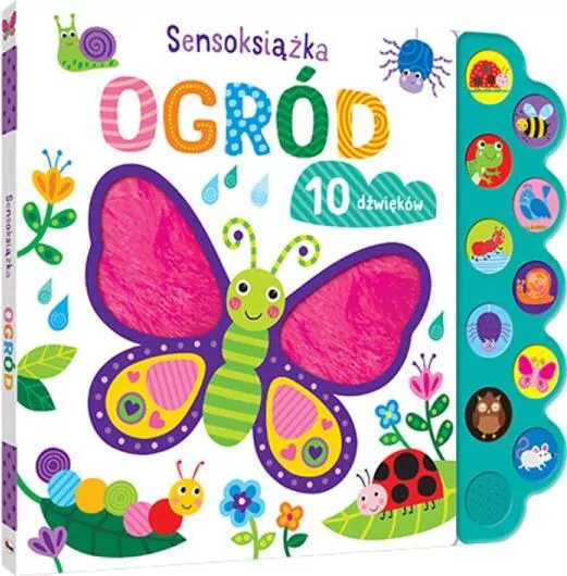 Ogród. Sensoksiążka - tantis.pl