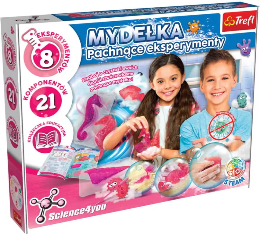 Science 4 You - Mydełka. Pachnące eksperymenty - tantis.pl