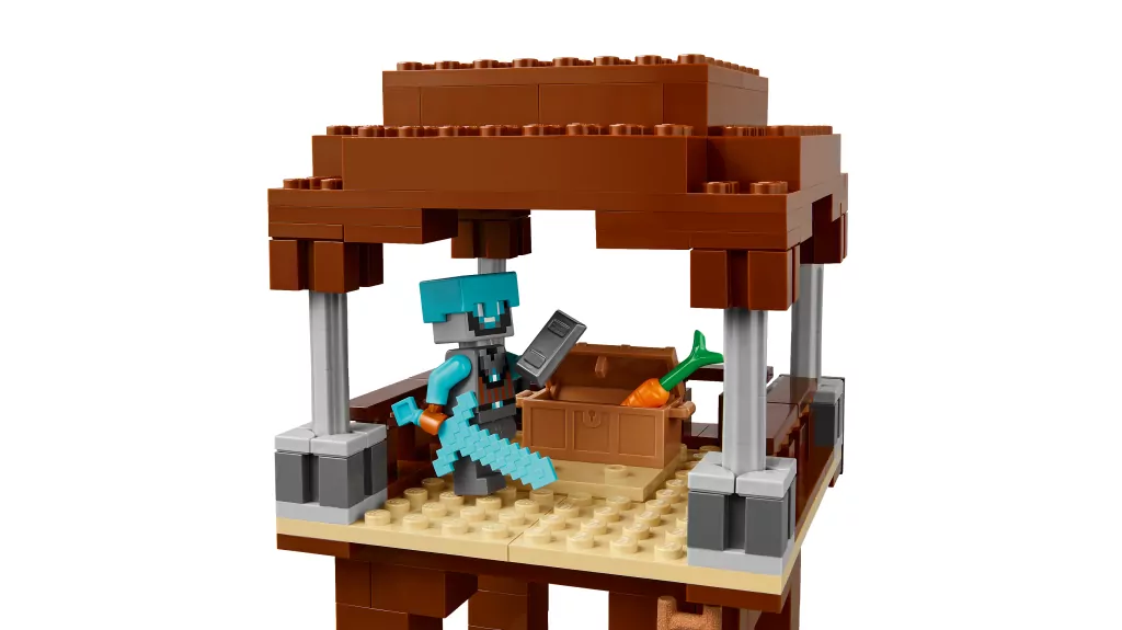 LEGO® Minecraft. Kryjówka rozbójników i dewastatorów 21278 - tantis.pl