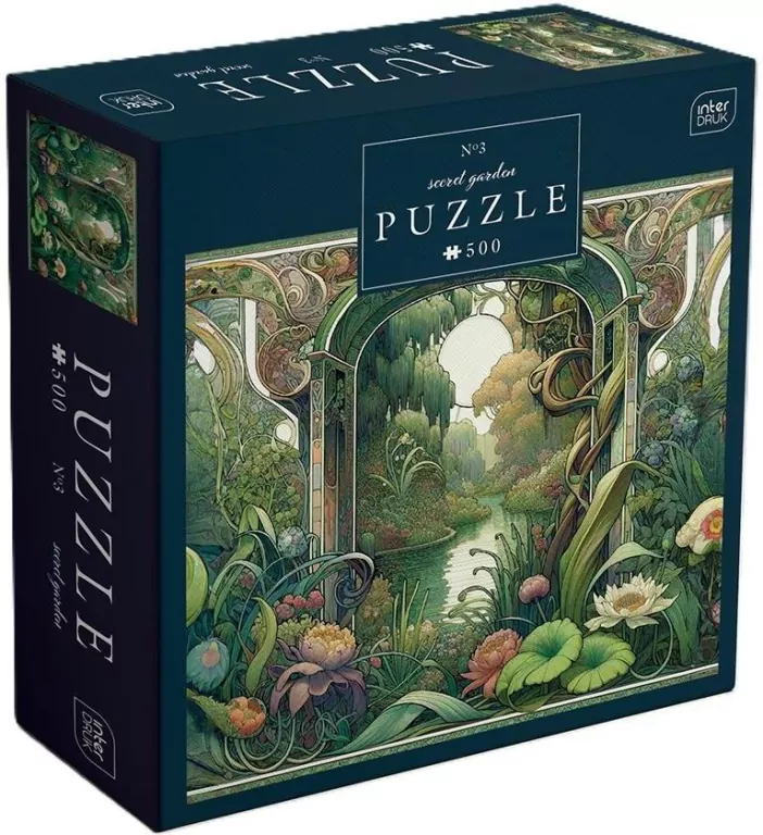 Puzzle 500 Secret Garden 3 - tantis.pl