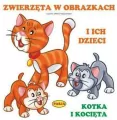 Kotka i kocięta. Zwierzęta w obrazkach i ich dzieci. - tantis.pl